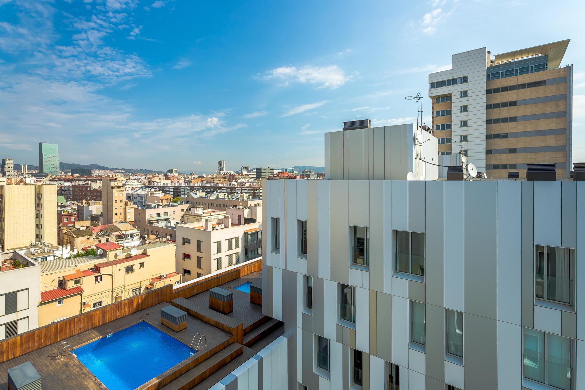 1 Bedroom Rambla Suite & 2 Pools Rooftop Terrace Sea View Barcelona Exterior foto